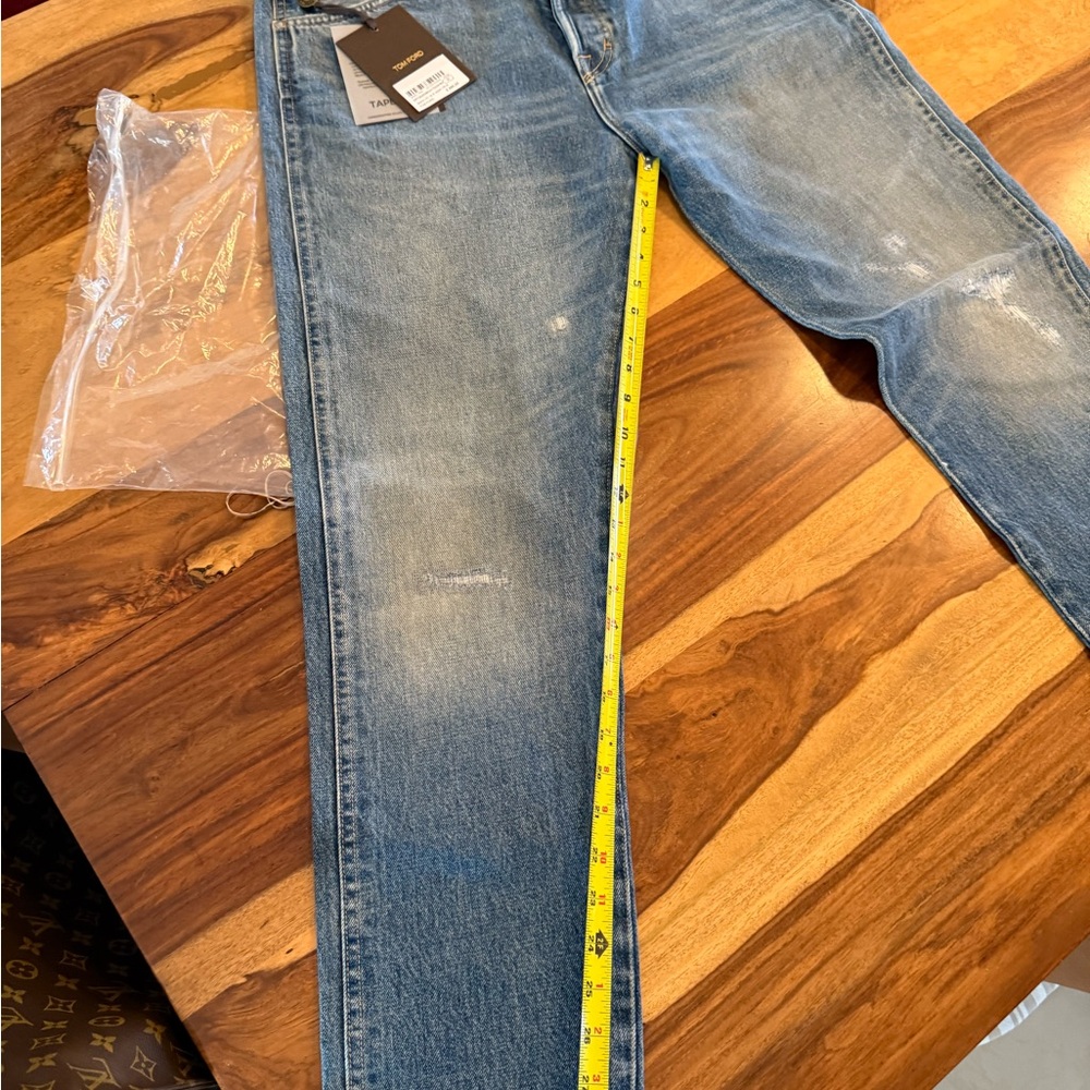Tom Ford Light Blue Denim Jeans - Picture 5 of 6